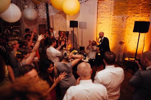Party in full swing