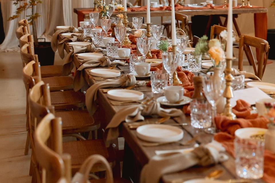 Cosy intimate dining