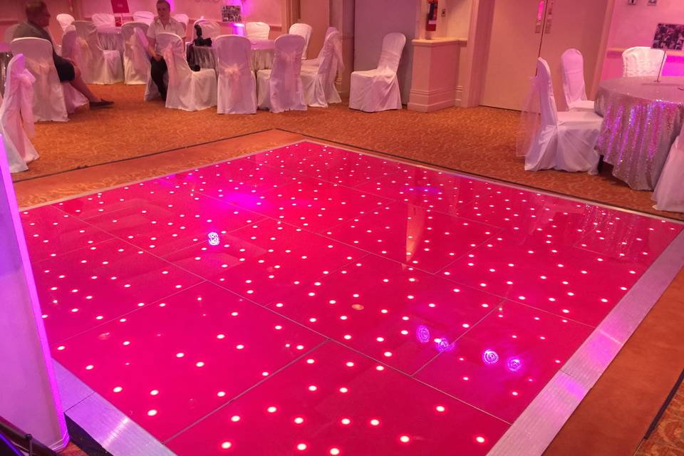 Pink starlit