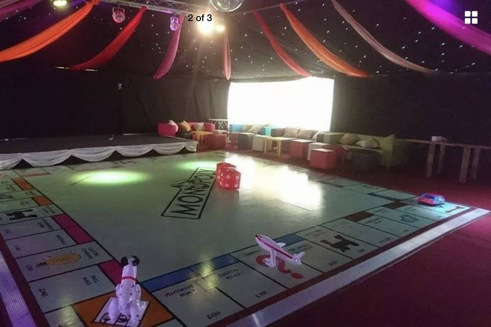 Monopoly Dance Floor