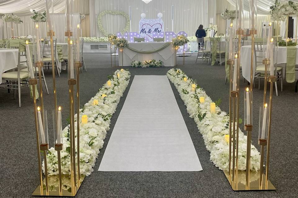Wedding styling for DIY bride