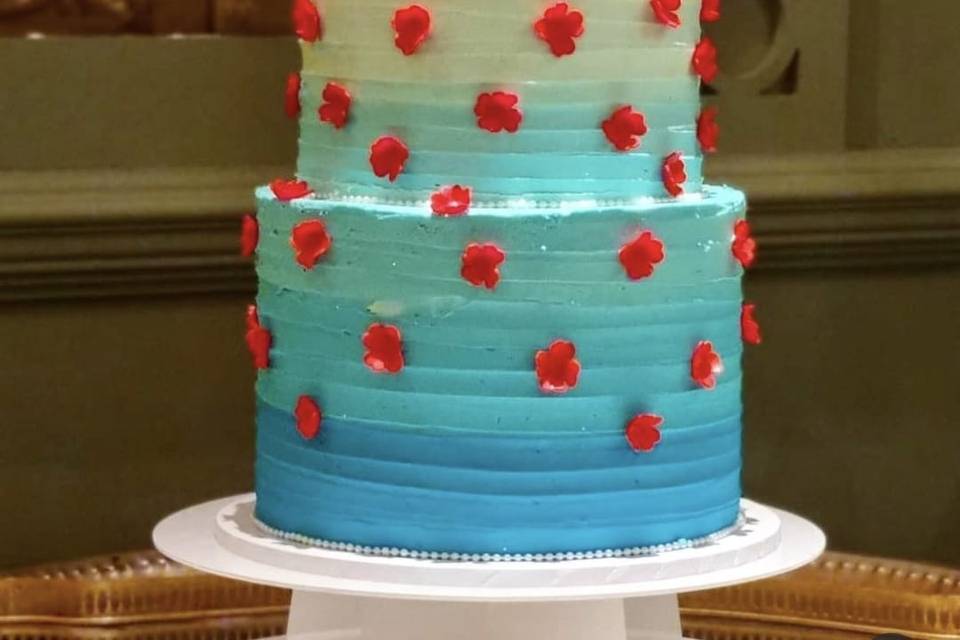 Vibrant cake