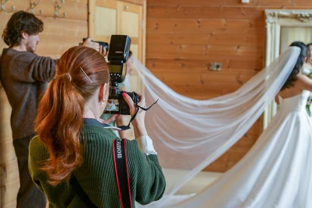 Bride And Photographer