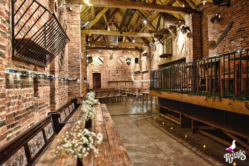 Historic rustic wedding venue