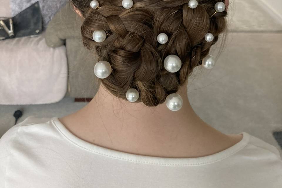 Elegant Bridal Updo