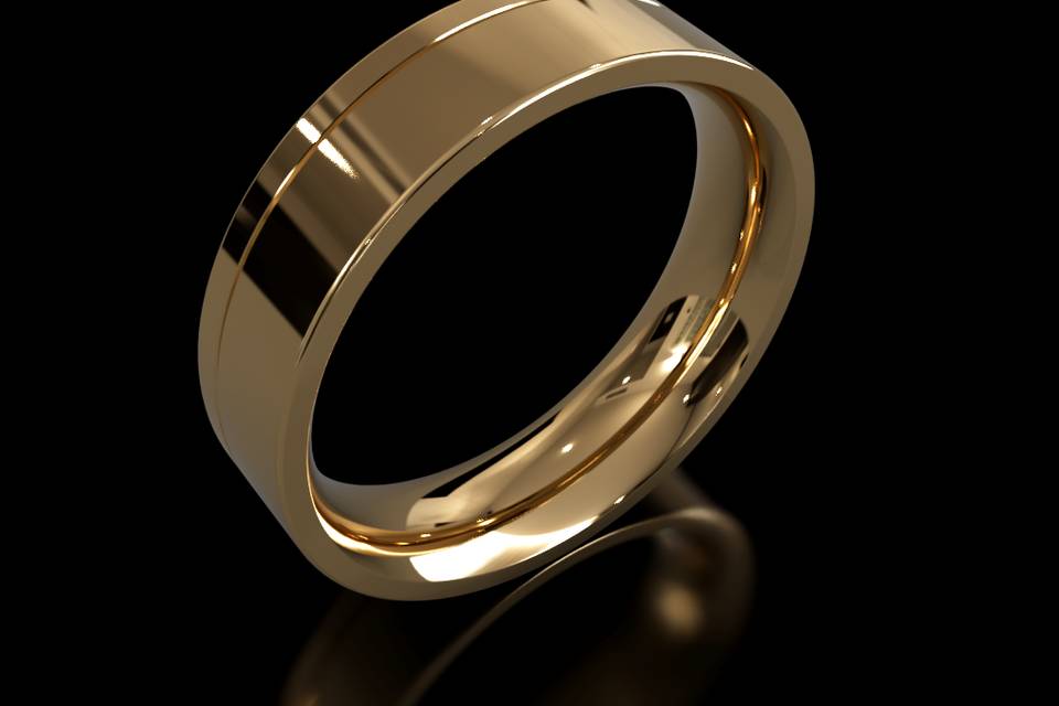 Yellow Gold Wedding Ring