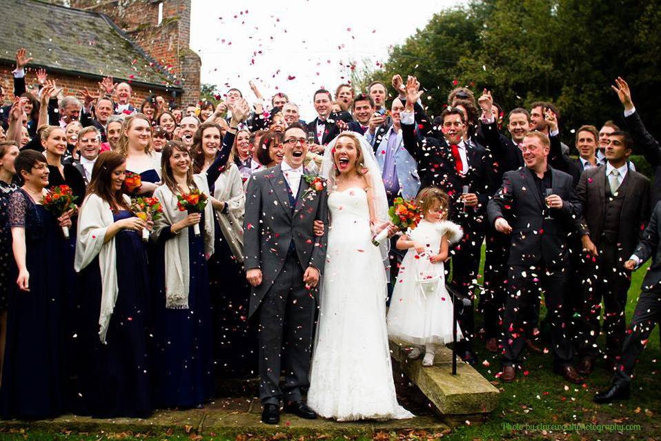 The Confetti Flower Field - The Real Flower Petal Confetti Company