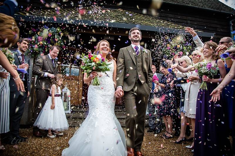 Pretty Confetti Cone Basket