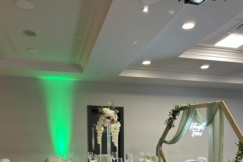 Table set-ups