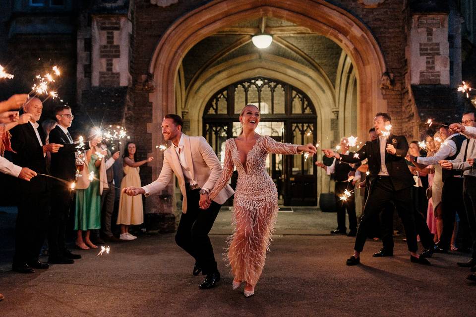 Sparkler Arch