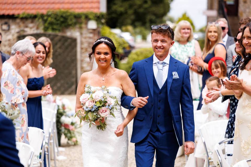 Down the isle