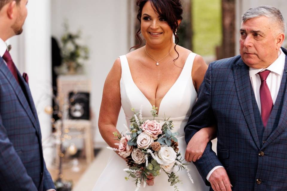 Bride entrance