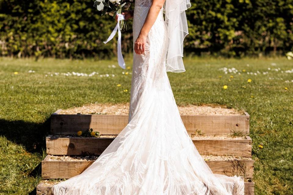 Moment for the dress
