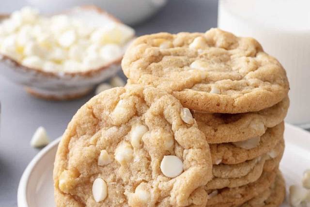 4. White chocolate chip cookie