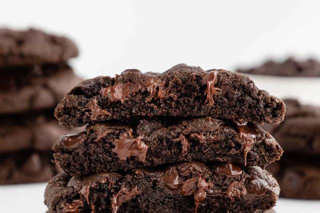 5. Double chocolate cookies