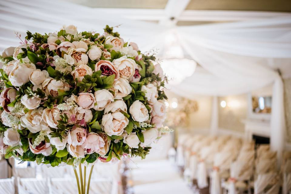 The ceremony room