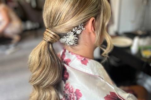 Bridal Glam Ponytail