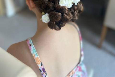 Flower Girl Hair