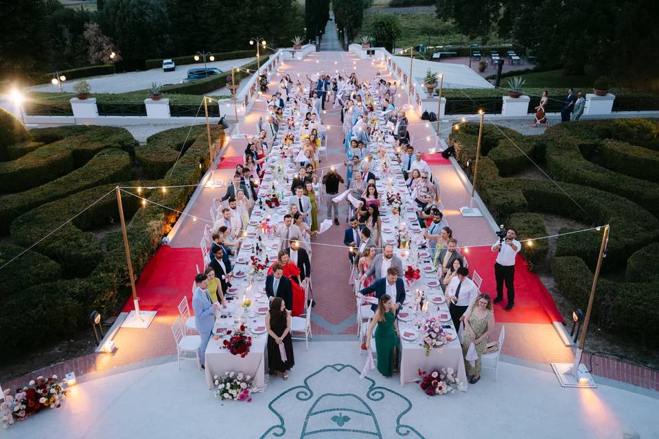 Day 3 Dinner setup
