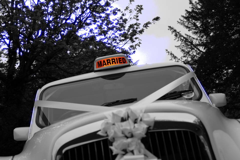 Unique Married Hire Sign