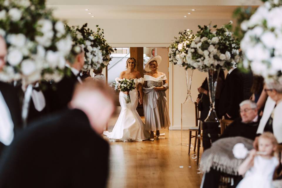 Brides entrance