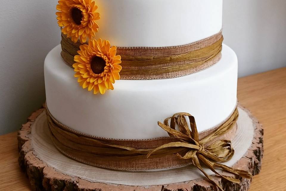 Sunflower cake