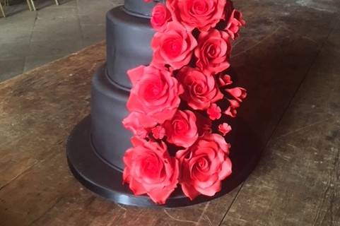 Gothic Wedding cake