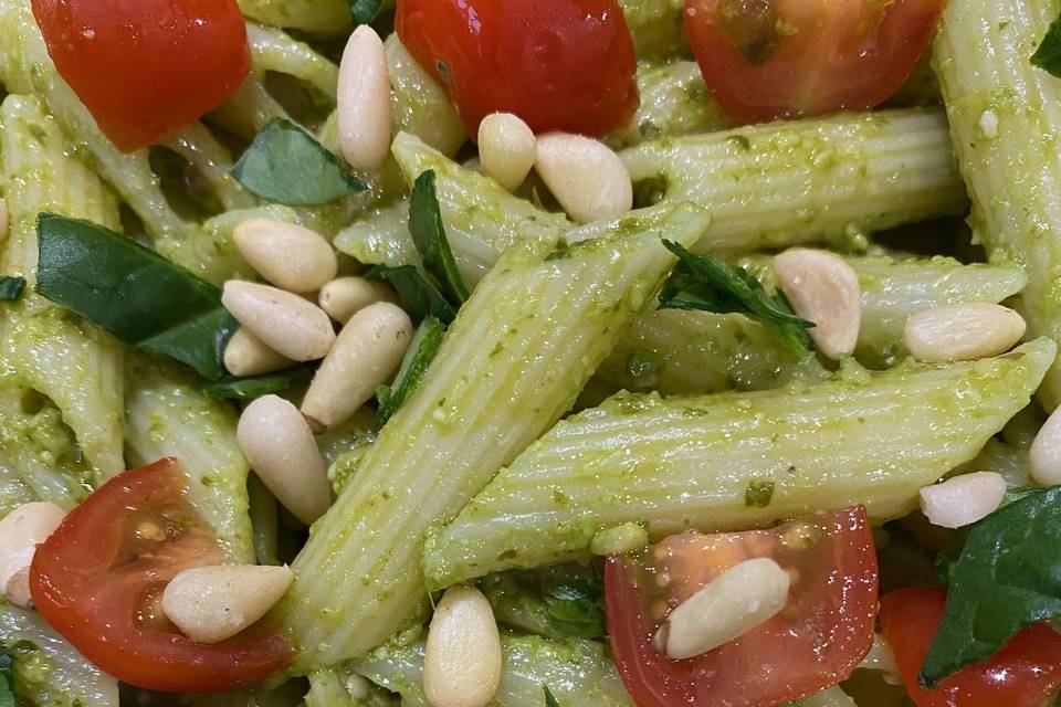 Homemade Pesto Pasta