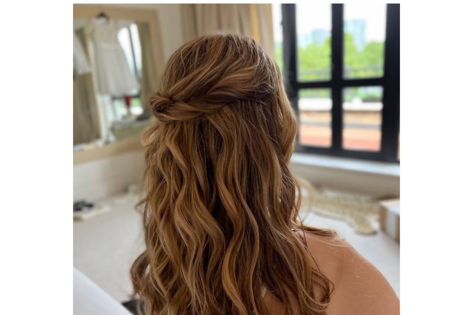 Bridal hair