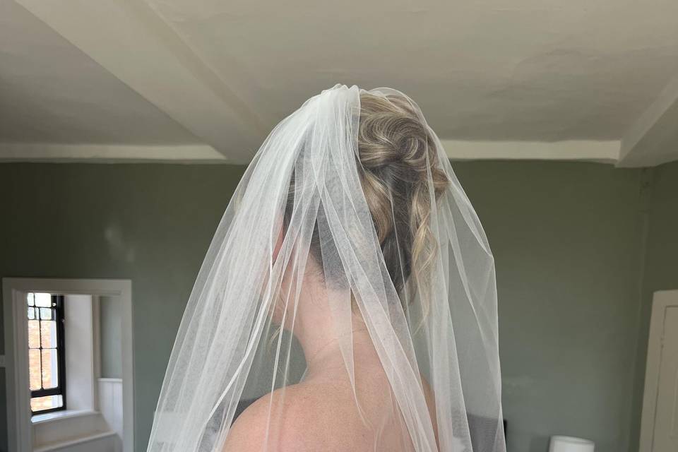 French twist up do
