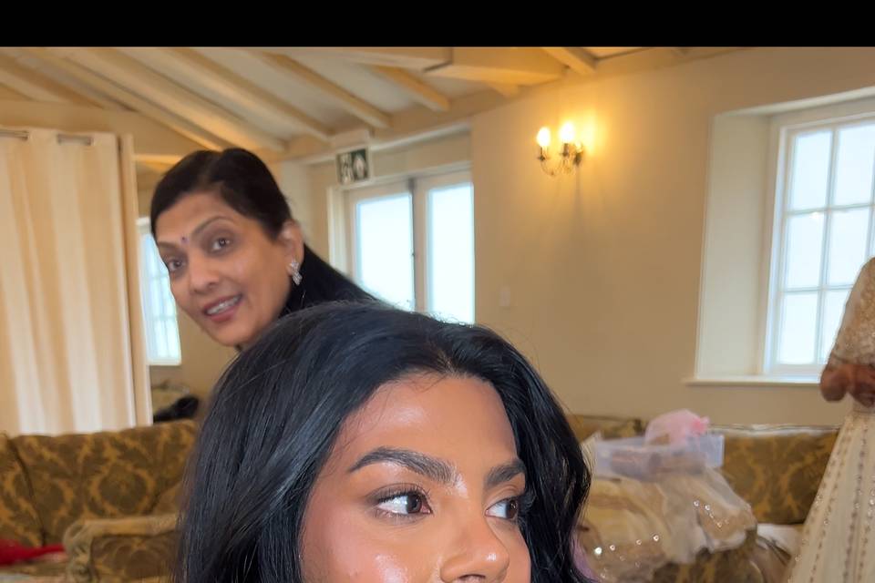 Wedding makeup Hertfordshire