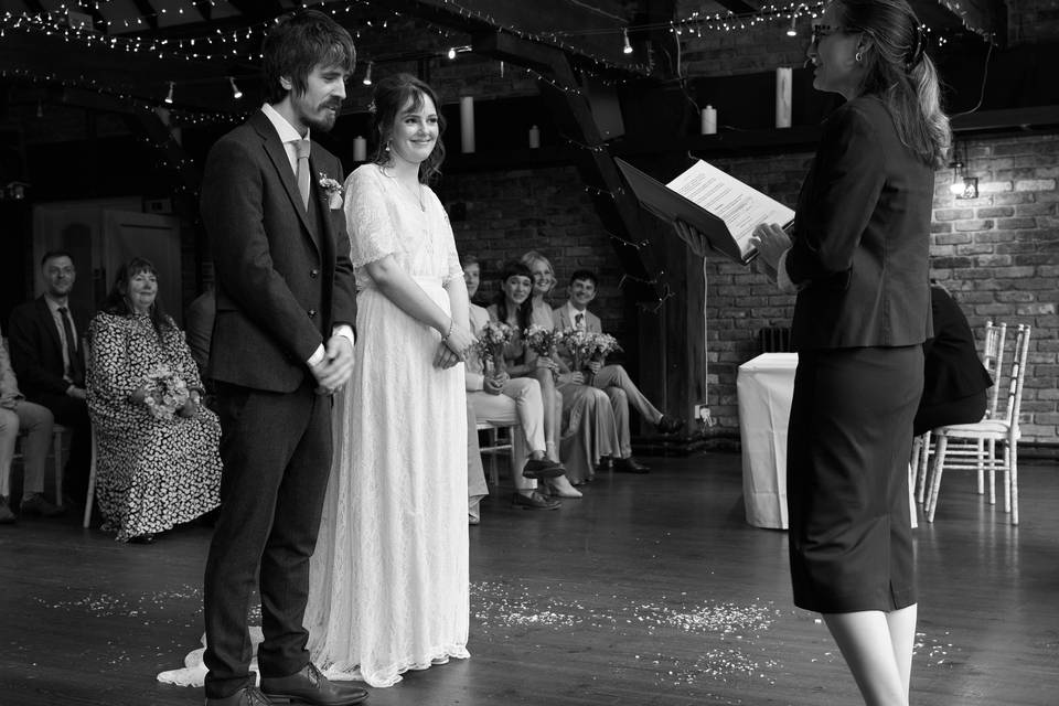 Time to read the marriage oath