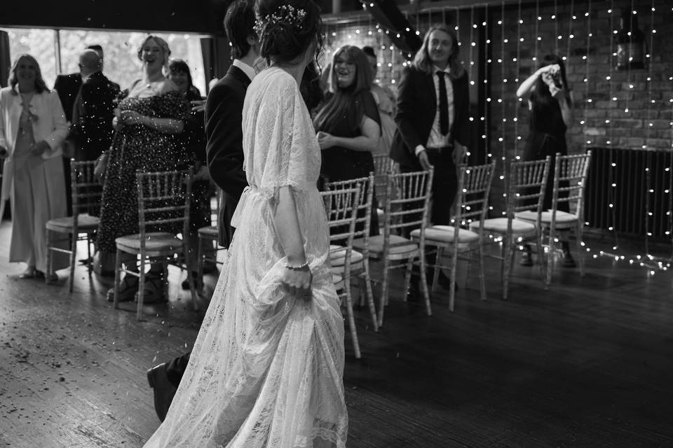 The beautiful moment
