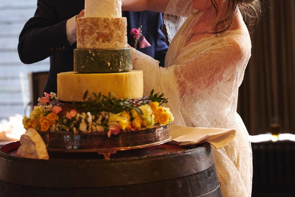 Slicing Cheese Wedding Ca
