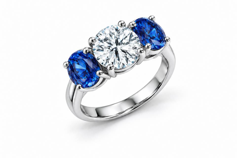 Executive Blue and Diamond