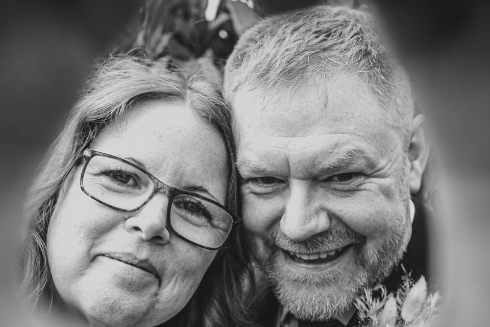 Sally and Terry's wedding