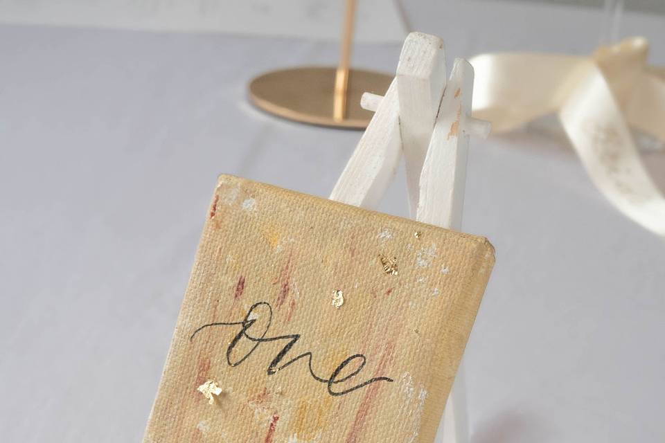 Mini Table Number