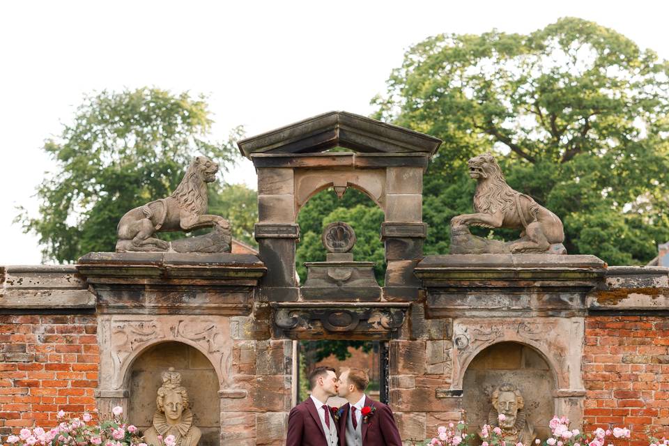 Dorfold Hall Wedding Photo