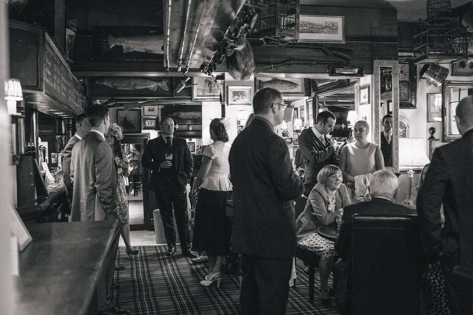 Our cosy bar