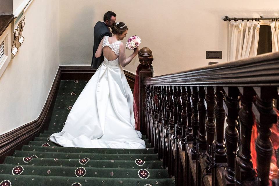 Bride's arrival