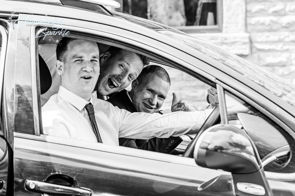 Groom with Groomsmen