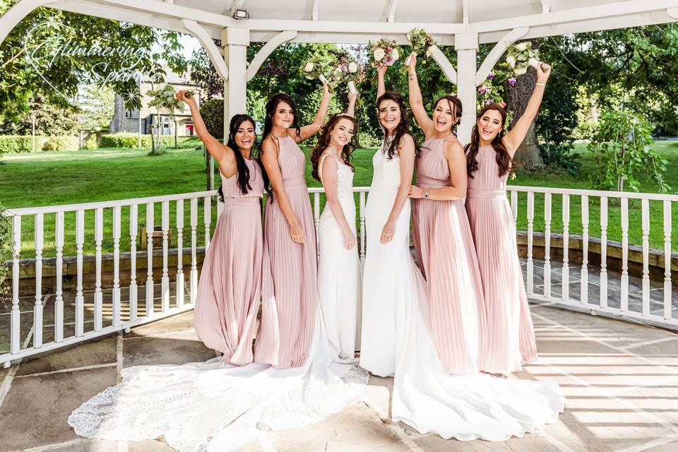 Brides with Bridesmaids