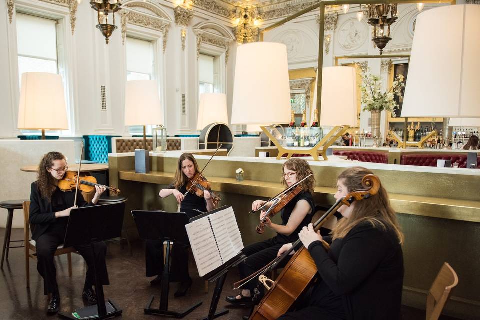 Playing at Corinthian Club