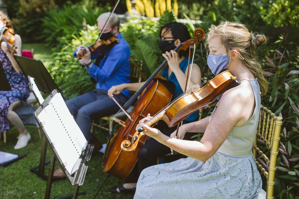 Playing at Gilmerton House