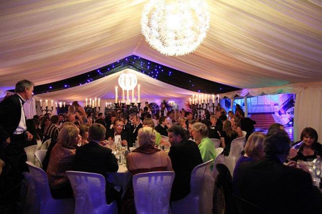 Elegant marquees for weddings