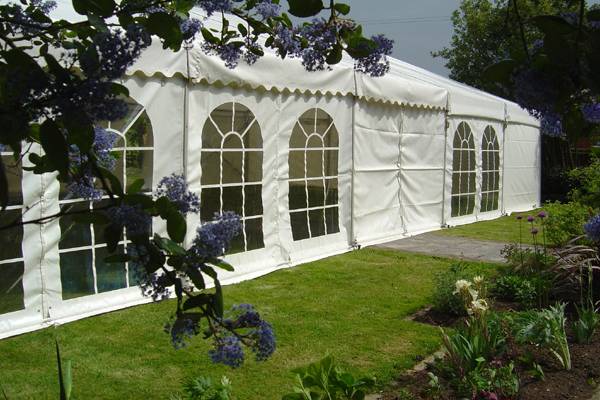 Marquee with windows