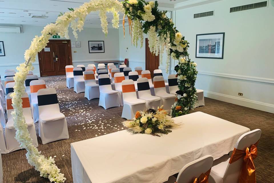 Myton Suite civil ceremony