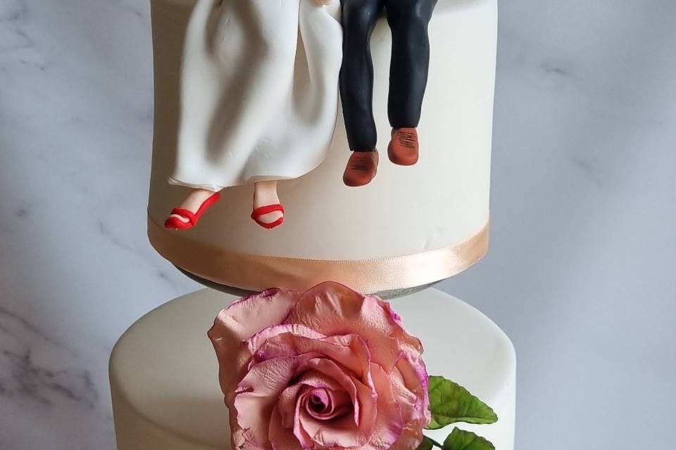 Bride and groom.