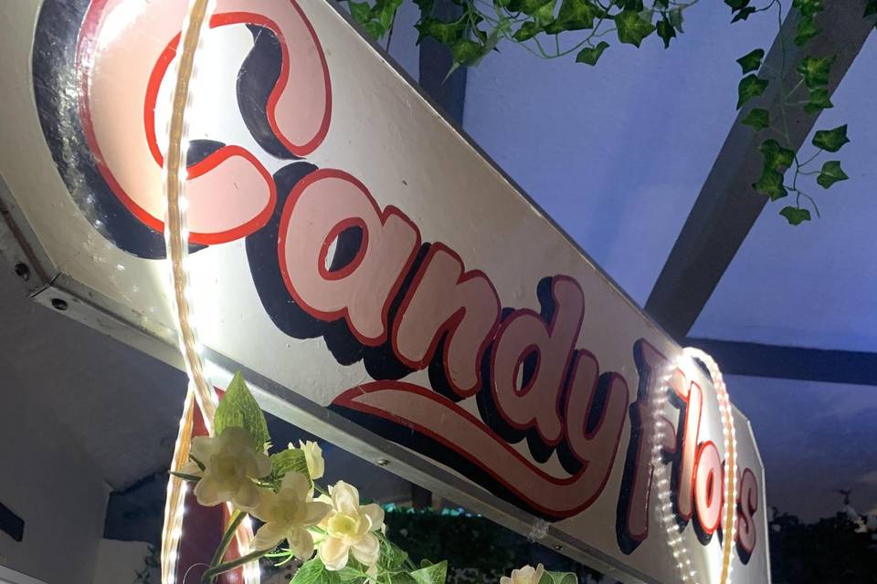 Candyfloss stall