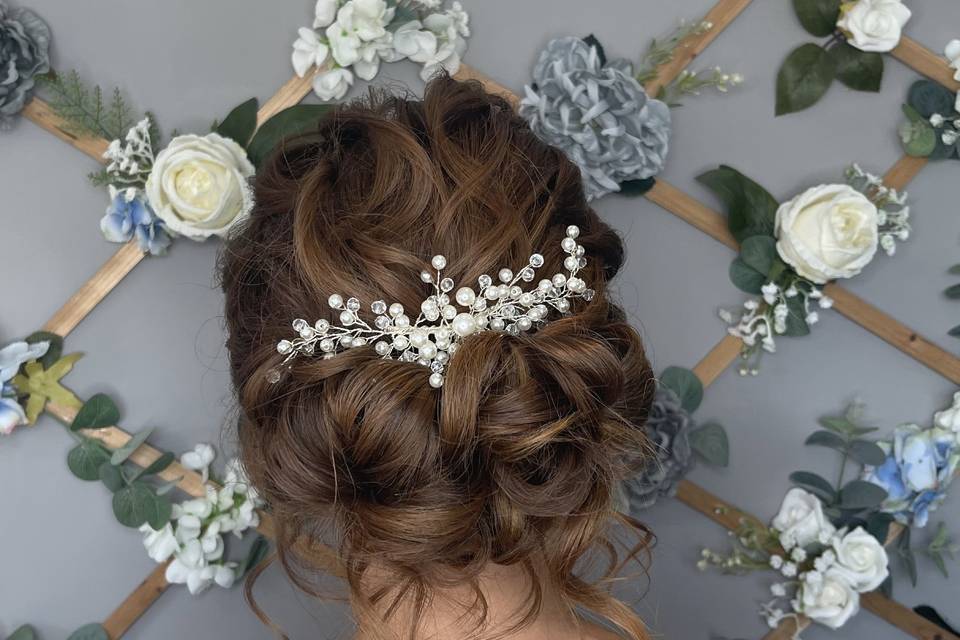 Bridal hair